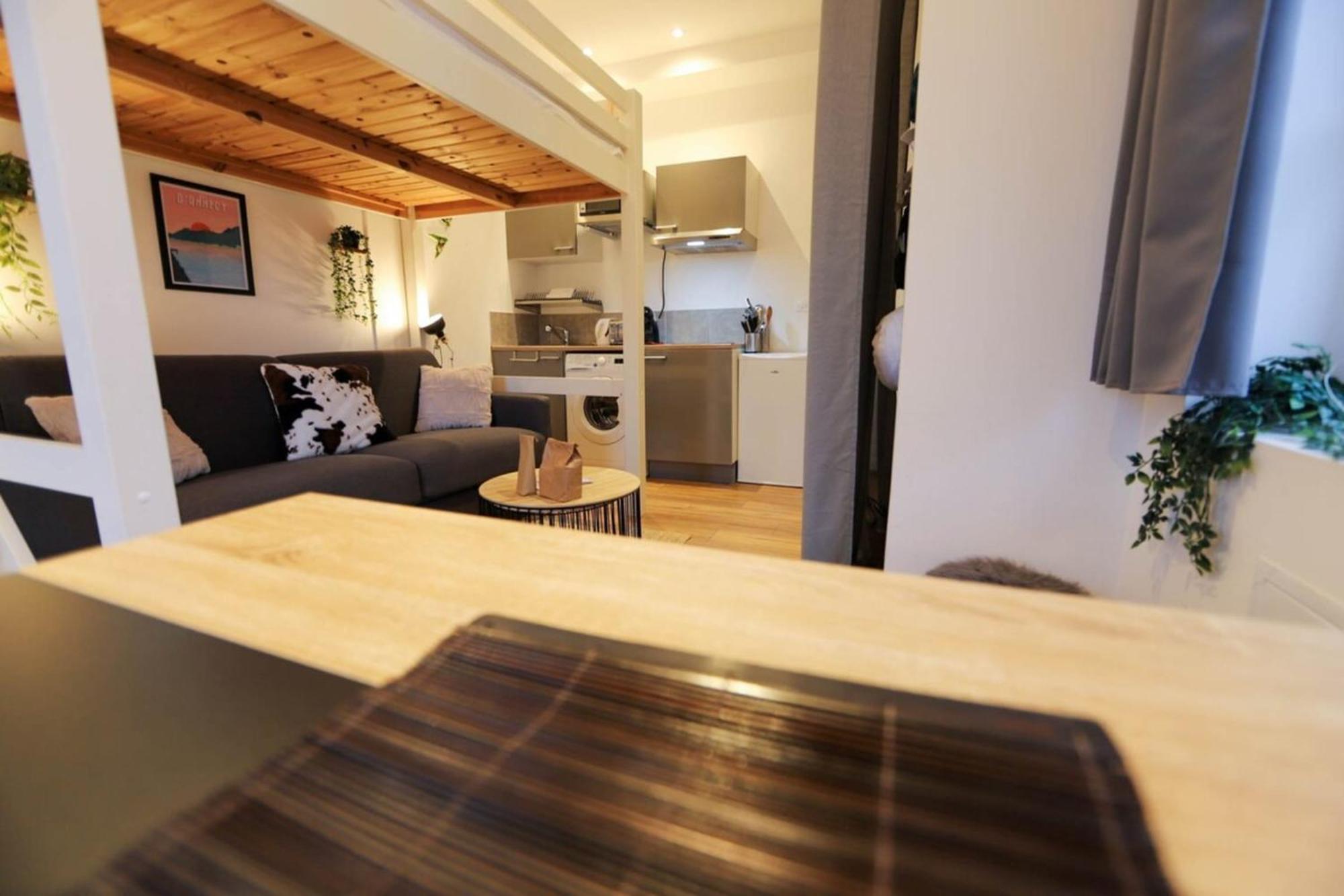 Le Petit Plus - Studio Confortable Avec Parking Apartment Анси Екстериор снимка
